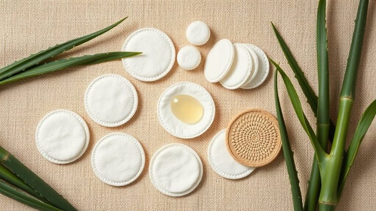 gentle eco friendly facial cotton pads