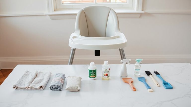 high chair cleaning solutions