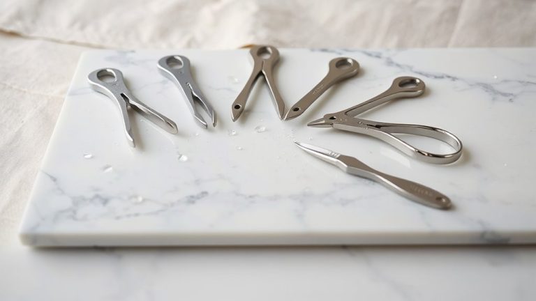 precision nail trimming tools