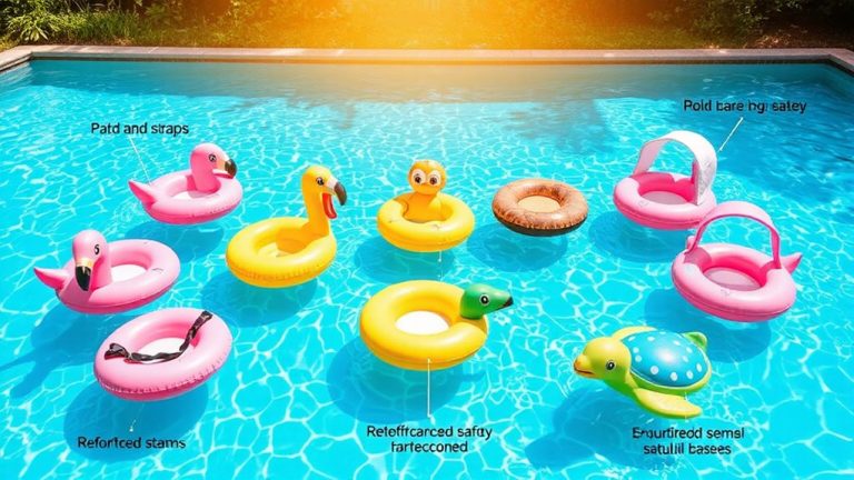 safe adorable pool floats