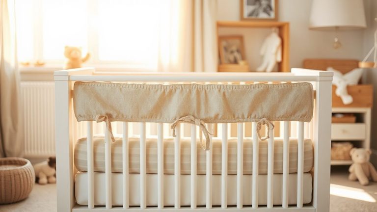 safe and stylish cot bumpers