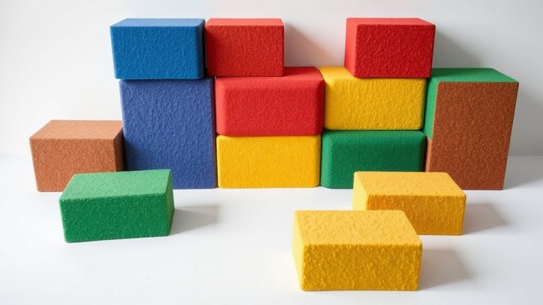 safe durable foam climbing blocks