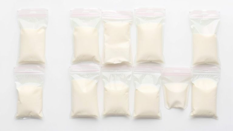 safe leakproof breast milk bags