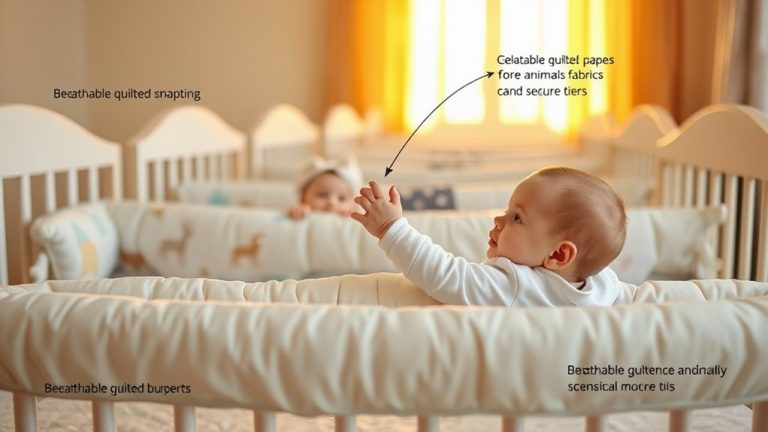 safe stylish crib bumpers 2026