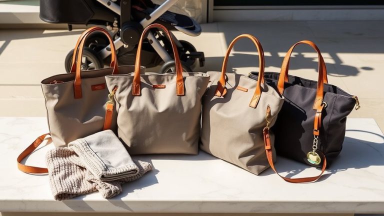 stylish functional mom bags