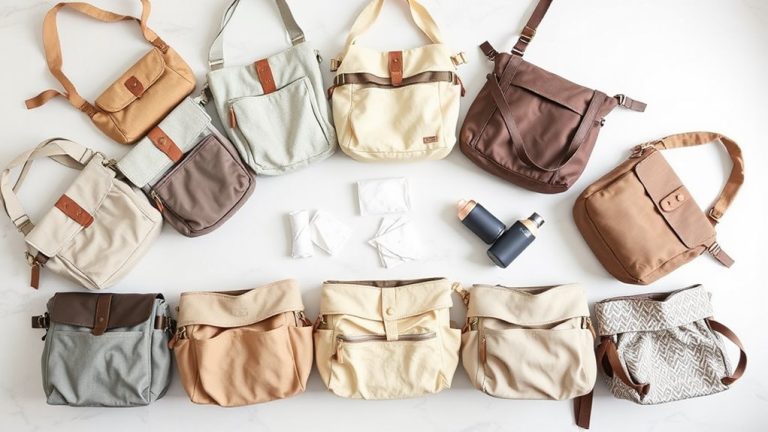 stylish organized cloth diaper bags