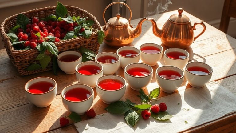 top 9 red raspberry teas