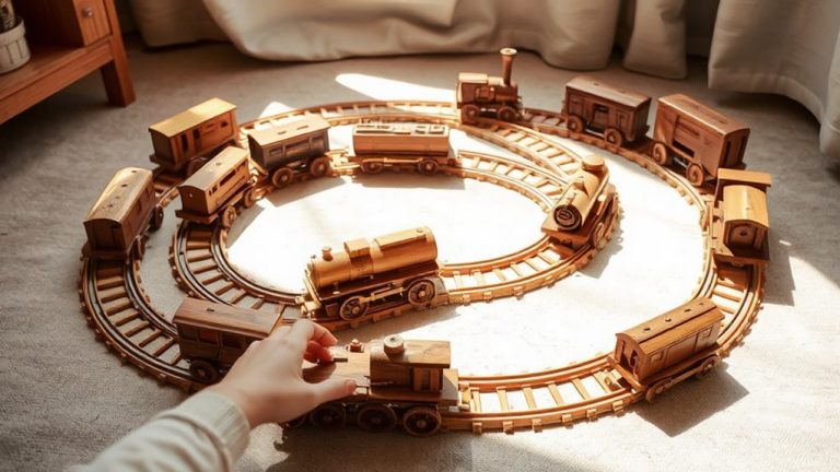 wooden train sets 2026