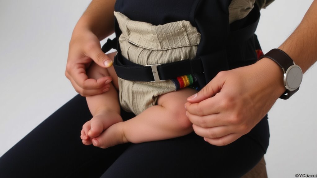 adjust seat for diapers