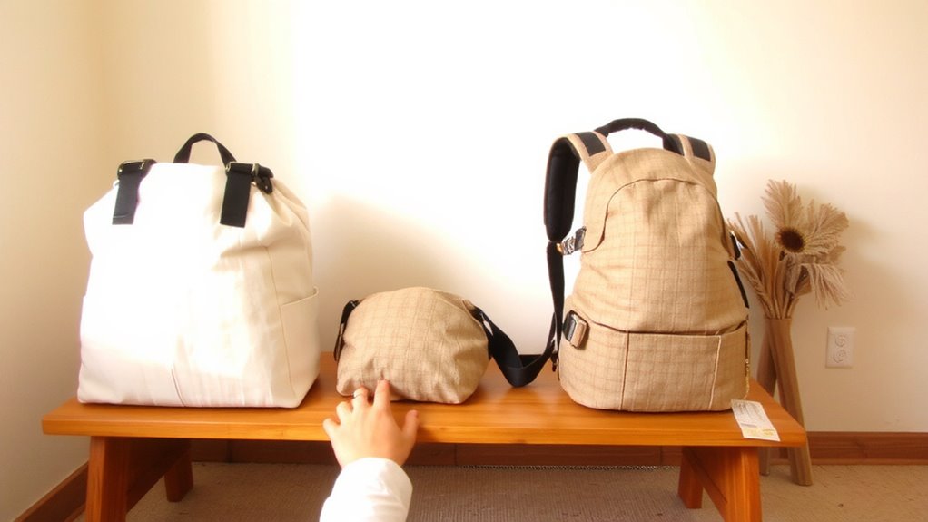 adjustable durable baby carrier support