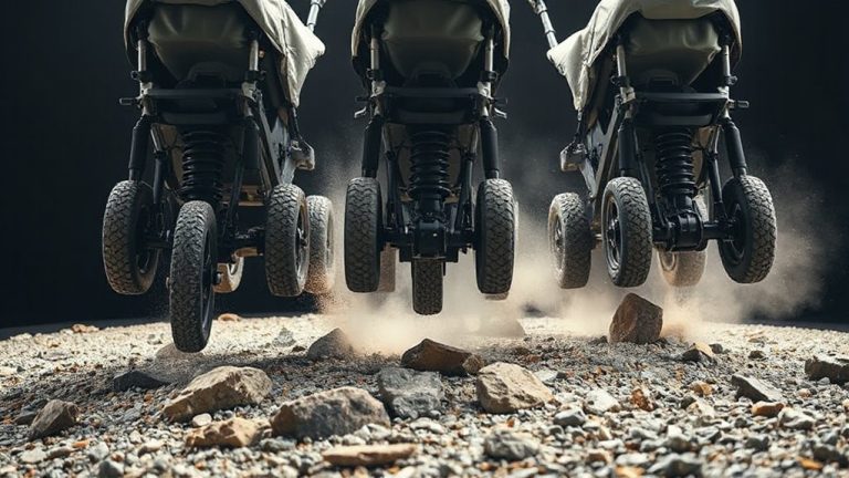 all terrain stroller shock metrics