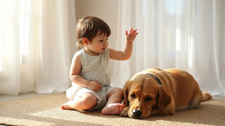 animal companionship for reserved toddlers