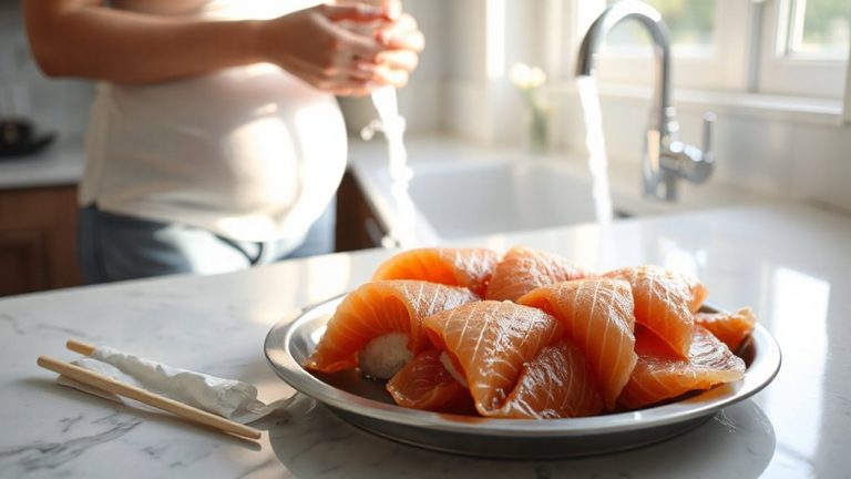 avoid raw fish first trimester