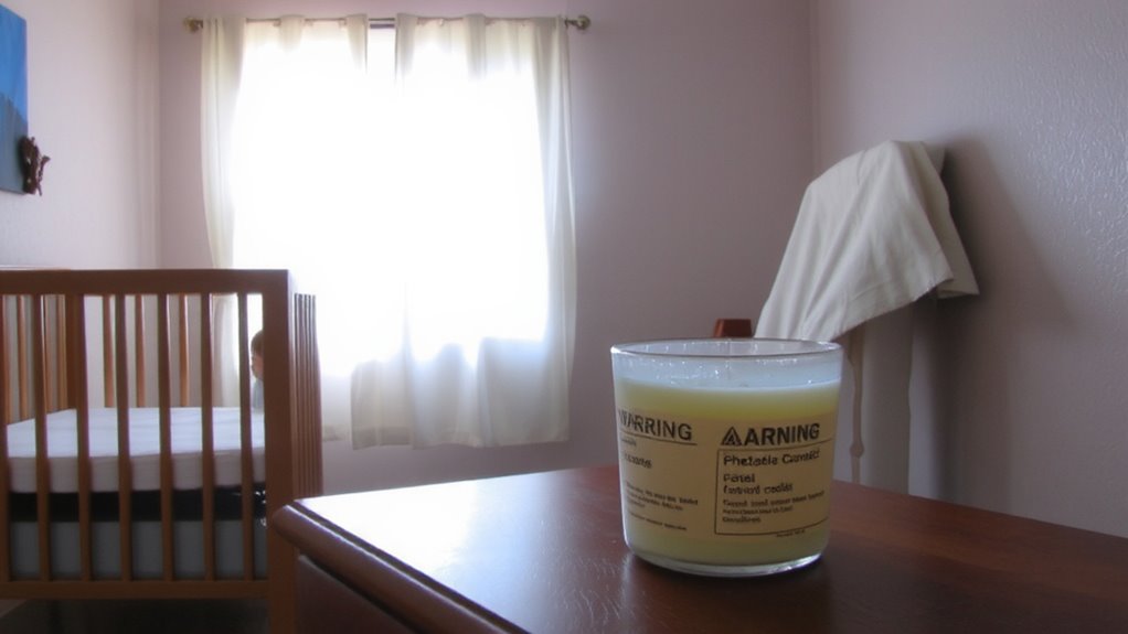 avoid scented candles for baby s health