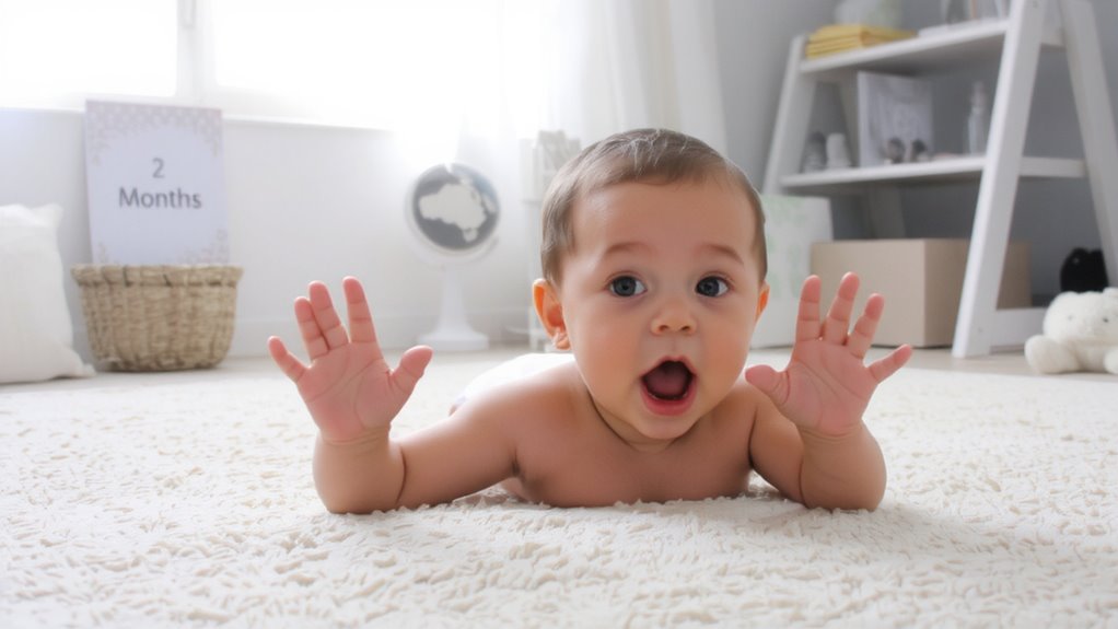 babbling gestures and cooing milestones