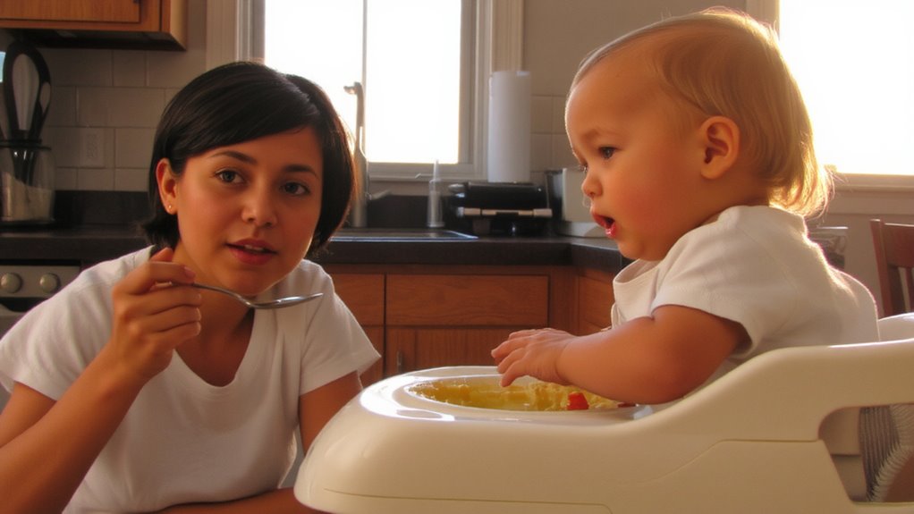 babbling through daily routines