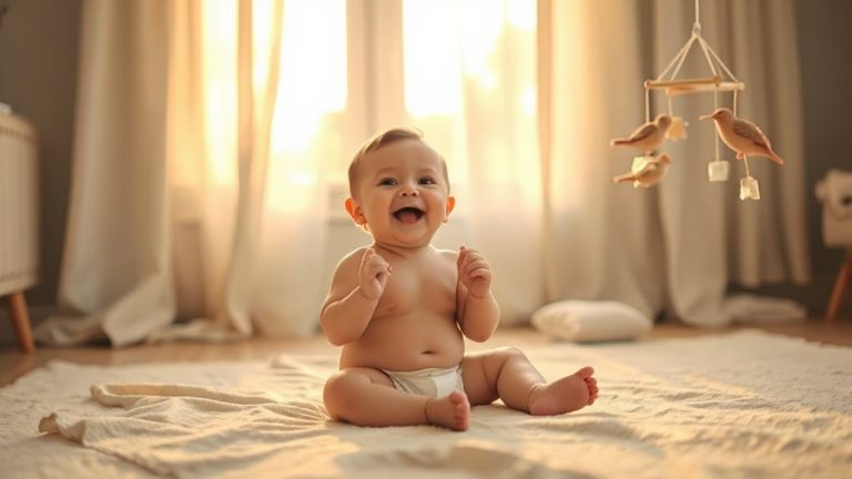 babies babble during calm