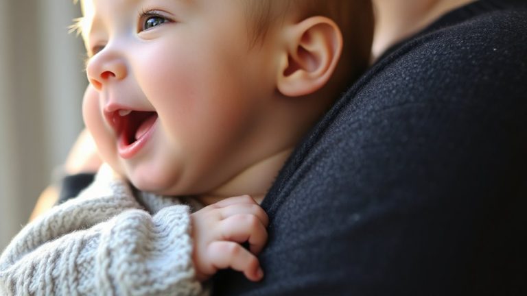 babies babble more when held
