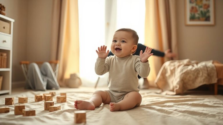 babies babble more when safe