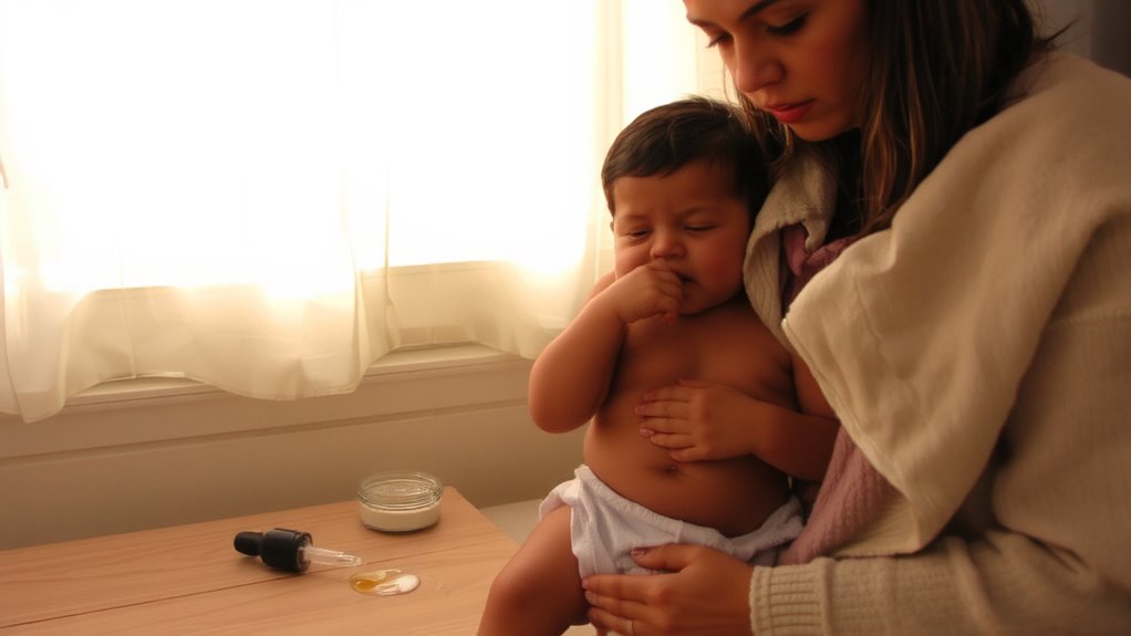 babies spit up after vitamins