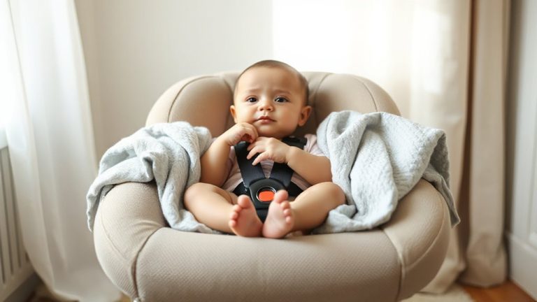 baby car seat support