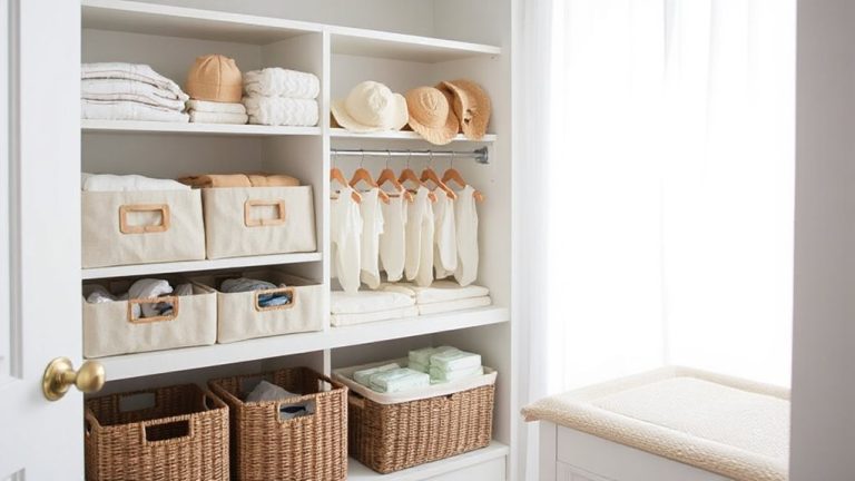 baby closet organization solutions