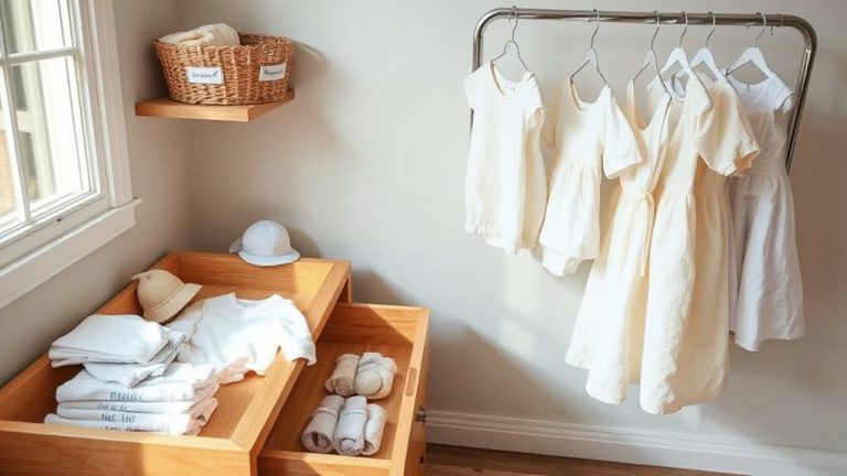 baby clothes storage solutions