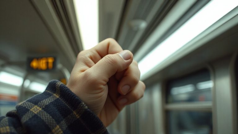 baby grips finger for comfort