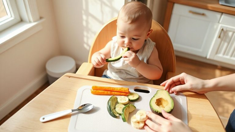 baby led weaning safety prep