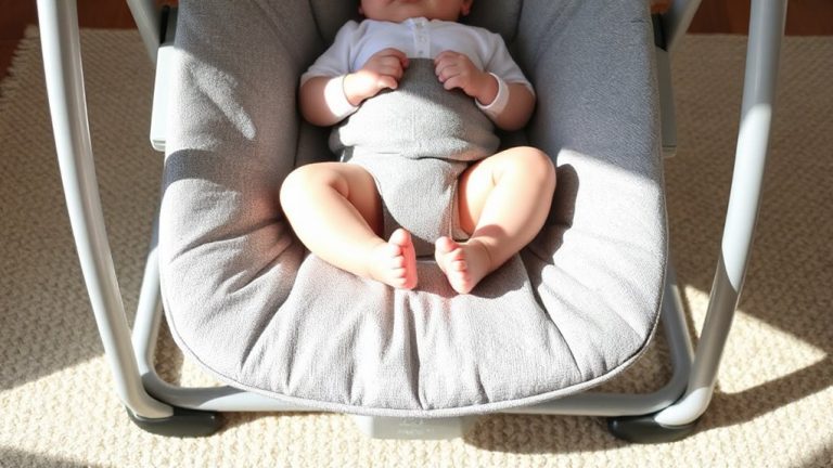 baby legs elevated position