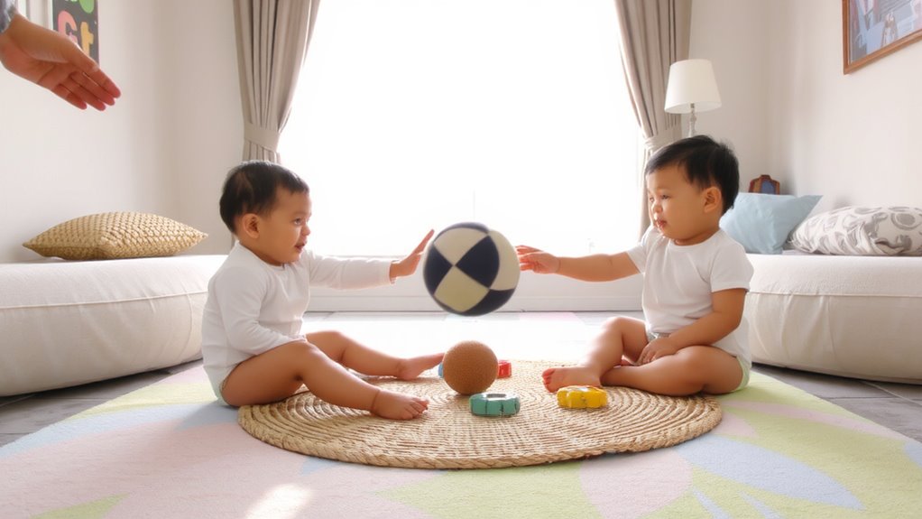 baby proofed play zones