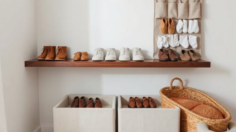 baby shoe storage solutions