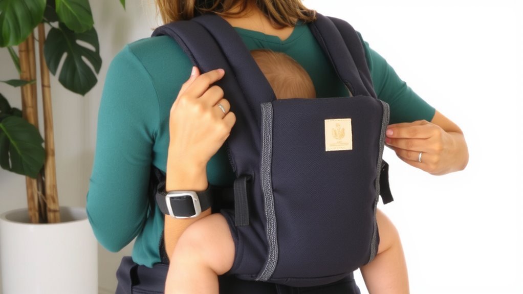 back carry safety and adjustment
