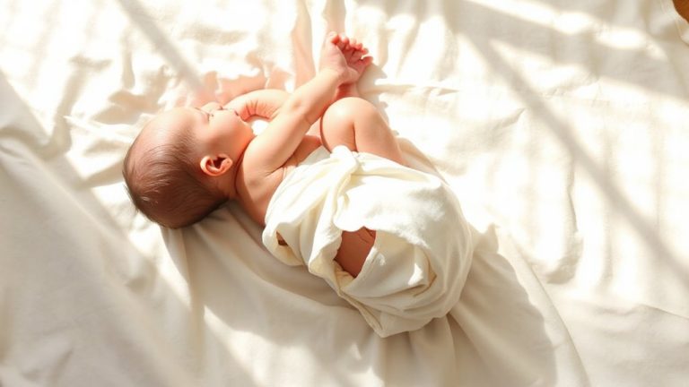 back position for newborn