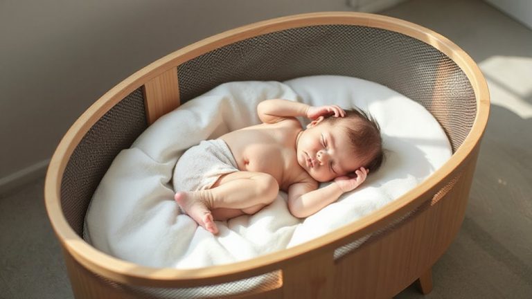 bassinet with air vents