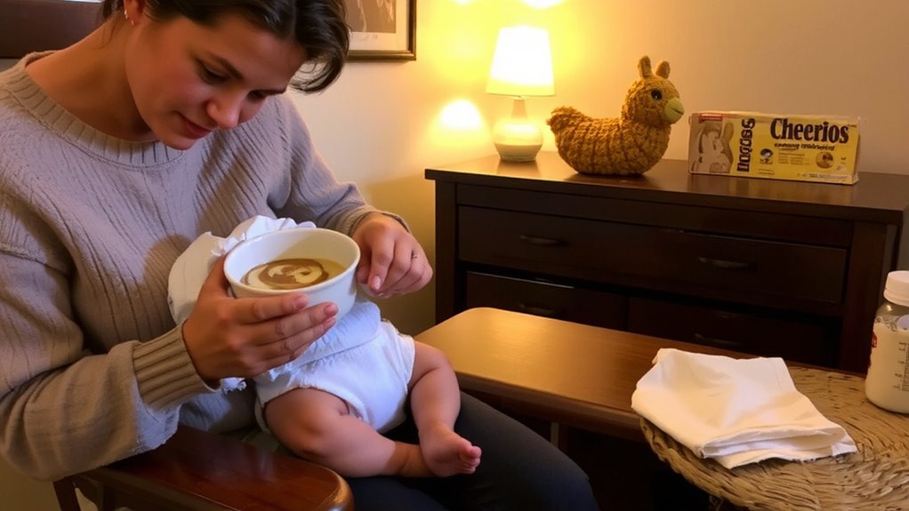 bedtime snack for eight month olds