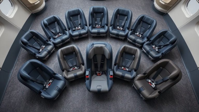 best airplane travel car seats