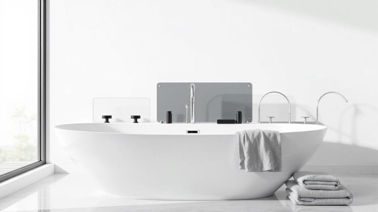 best bathtub splash guards