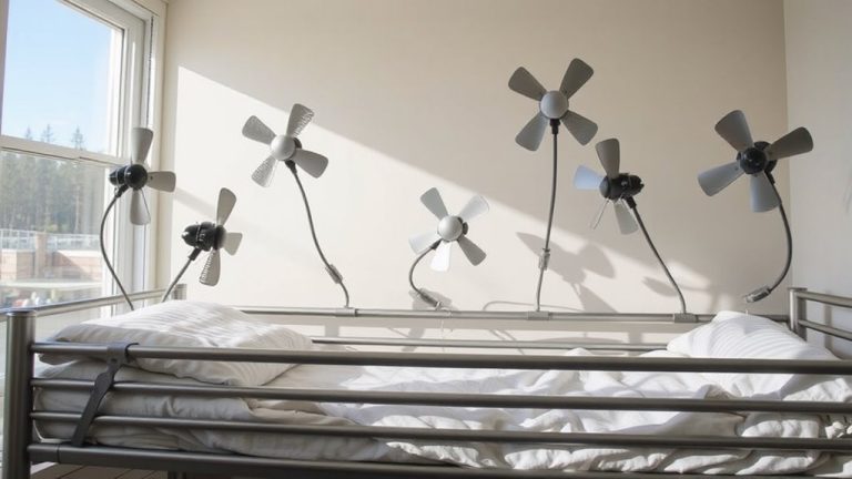 best clip on fans for bunk beds