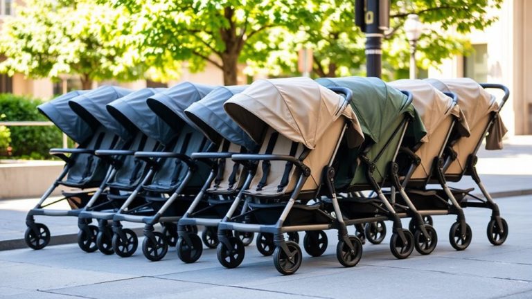 best double umbrella strollers