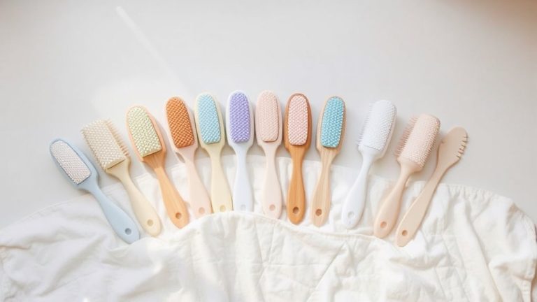 best gentle newborn hair brushes