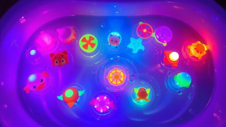 best light up bath toys