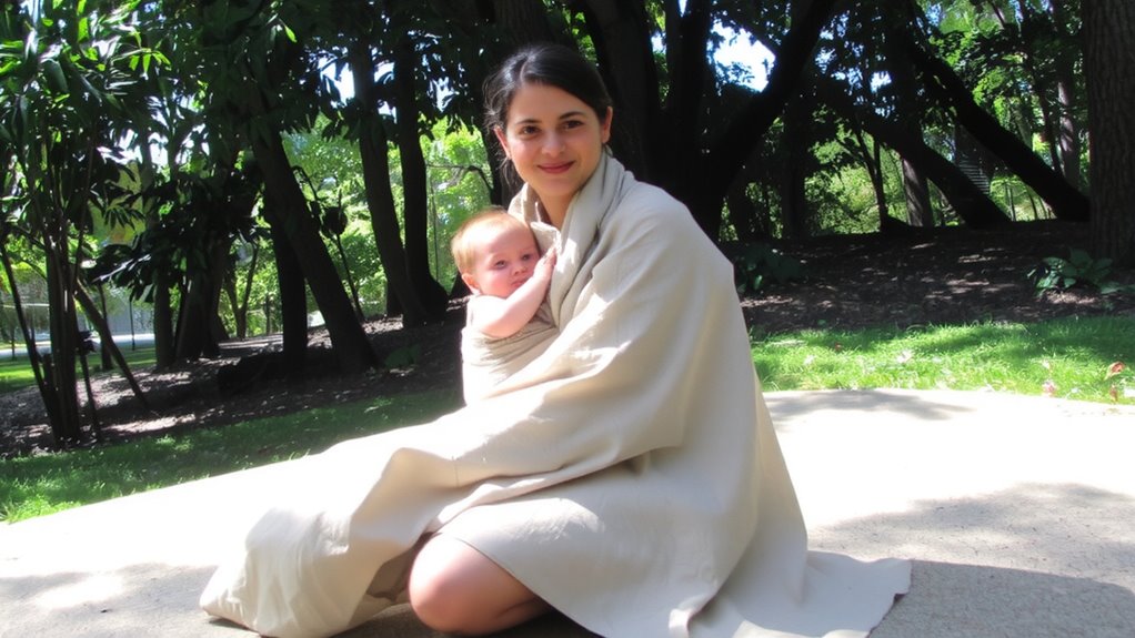 best materials for nursing scarves