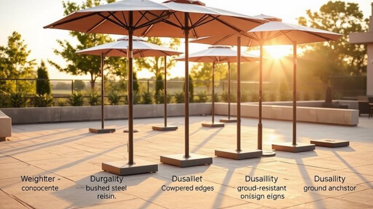 best umbrella bases 2026