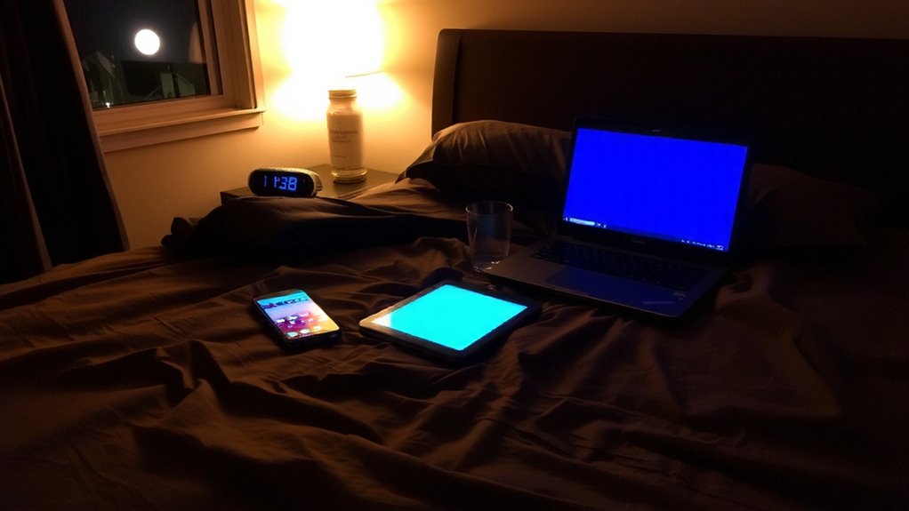 blue light disrupts sleep