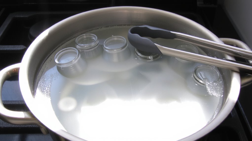 boil at 212 f for duration by size
