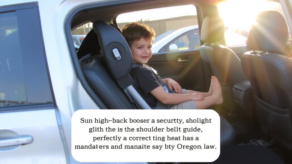 booster seat safety rules