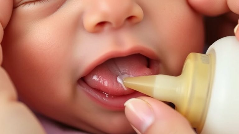 bottle feeding tongue tied babies