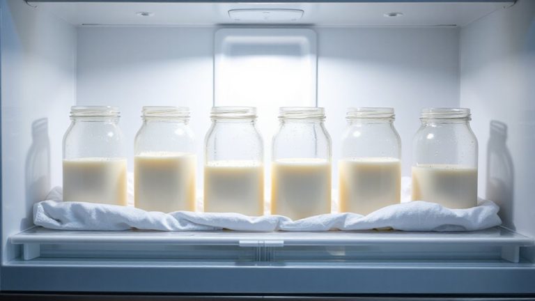 bottom shelf uniform containers