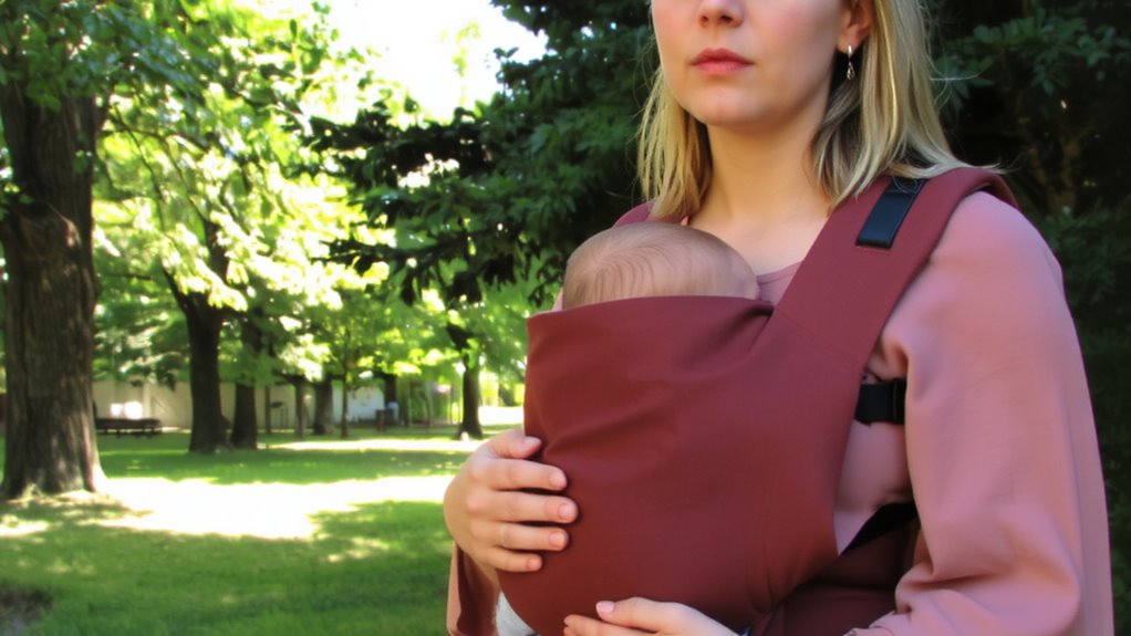 breastfeeding friendly carrier features